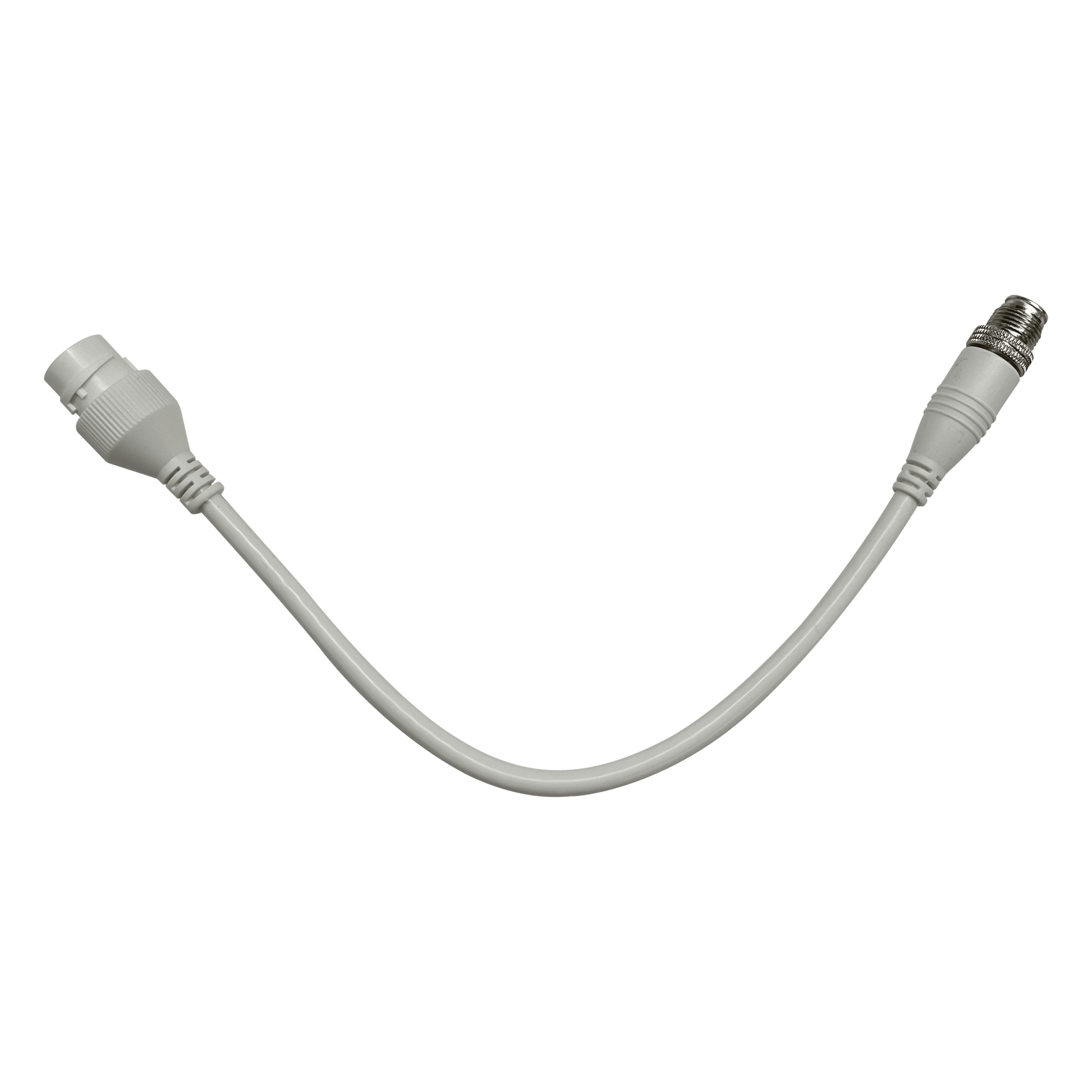 Conector RJ45 a M12 D4 Macho / Cumple con RoHS / Temperatura de Operación -15 a 80°C / Cable 200±10mm / 4-Pin — HIKVISION · SKU AE-MC1043-0.2