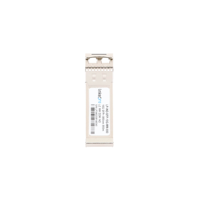 Transceptor Óptico Industrial SFP+ (Mini-Gbic) / Multimodo 850 nm / 10 Gbps / 10GBASE-SR / Conectores LC/UPC Dúplex / DDM / Hasta 550 m 