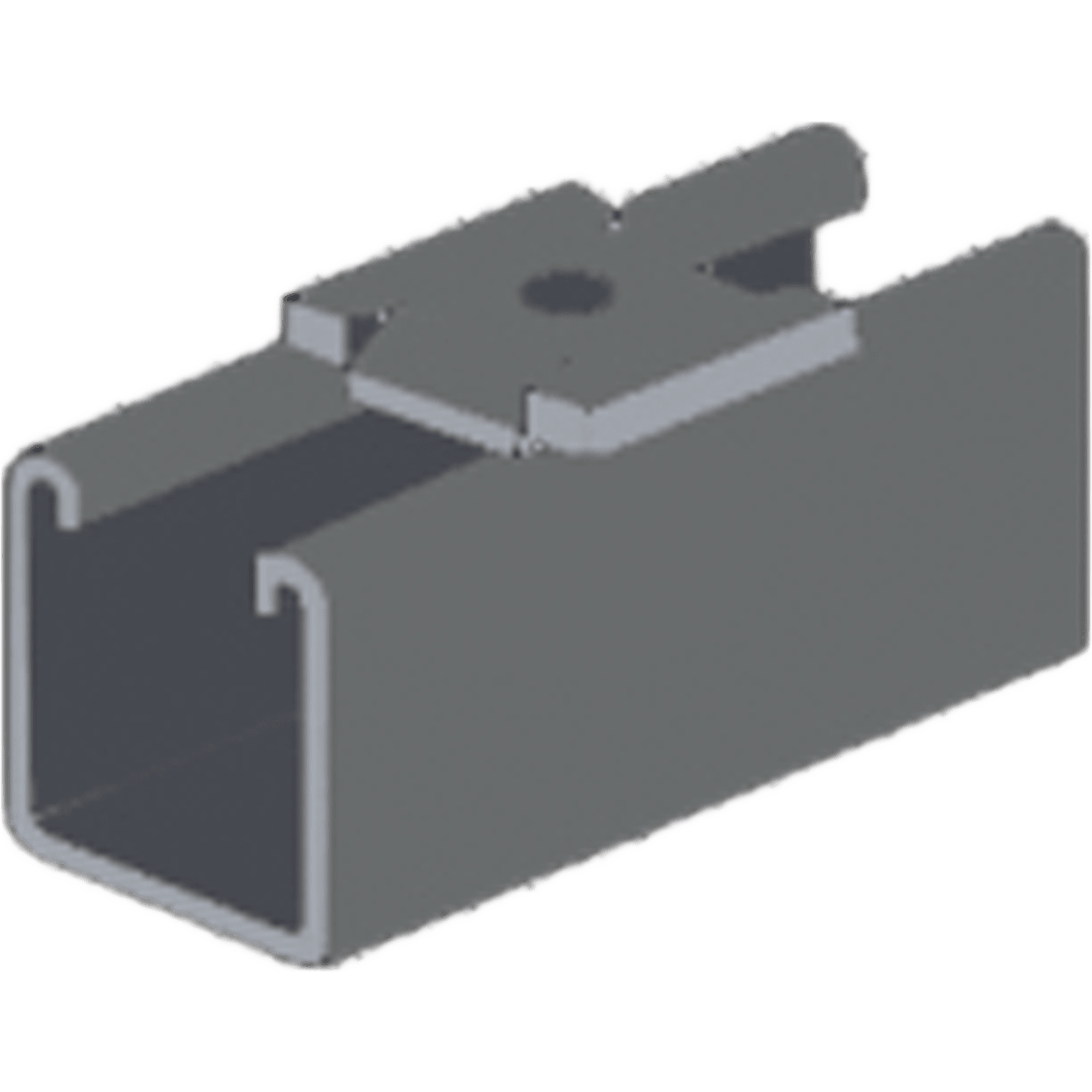 Tope Unicanal Muesca para Tornillo de 1/2" ( 13 mm ).