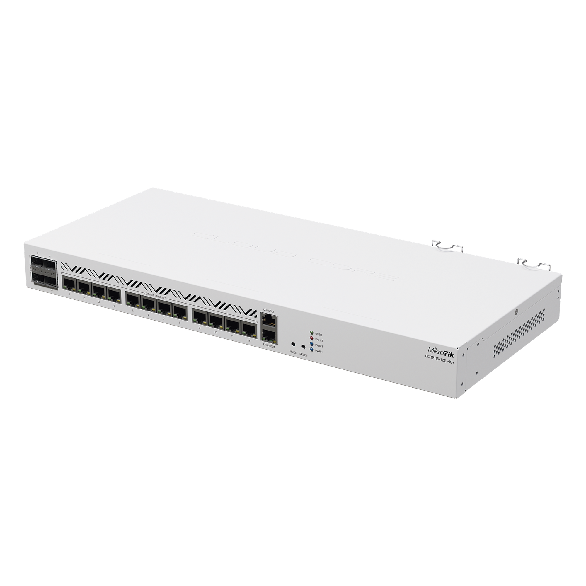 Cloud Core Router 16 Nucleos ARM, 12 puertos Gigabit, 4 SFP+ 10G