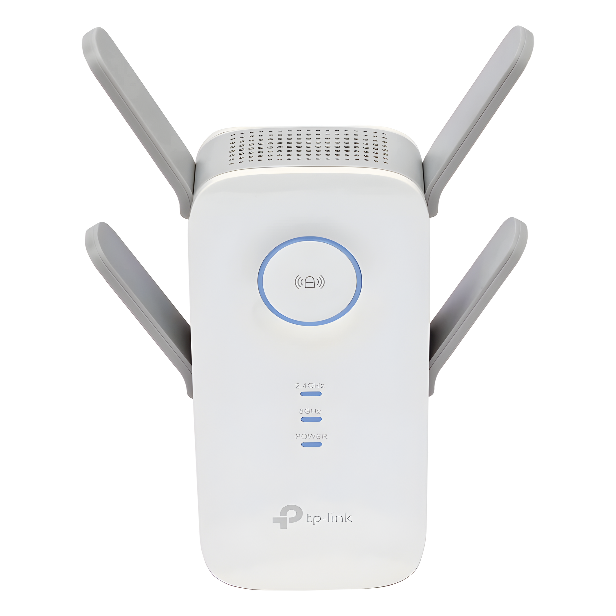 Repetidor / Extensor de Cobertura WiFi AC, 2600 Mbps, doble banda 2.4 GHz y 5 GHz, con 1 puerto 10/100/1000 Mbps, 4 antenas externas