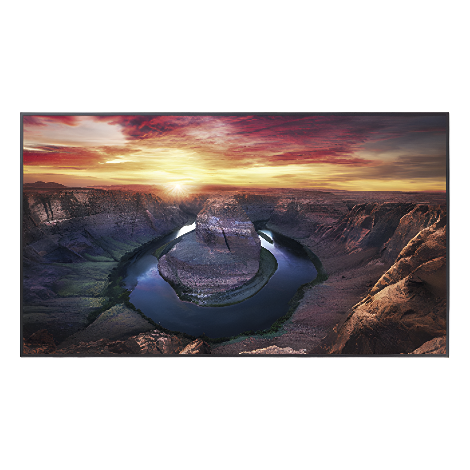 Pantalla Profesional LED de 50", UHD 4K (3840x2160p), Entradas de Video HDMI/DisplayPort / USO 24/7 / Compatible VESA / Compatible con software MagicInfo — SAMSUNG ELECTRONICS · SKU QM50C