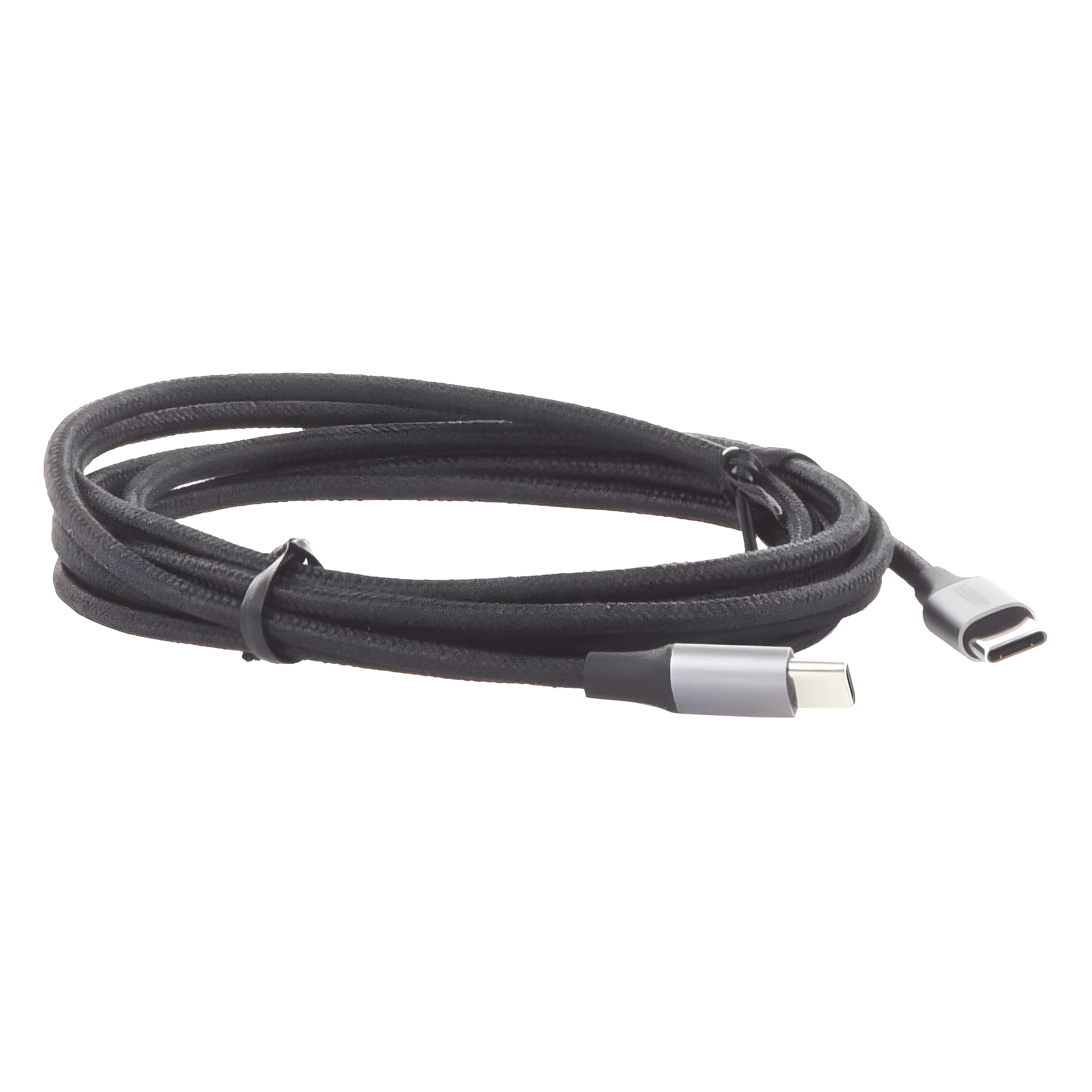 Cable USB-C a USB-C | 2 Metros (6.56 Pies) | Transferencia de Datos de 480 Mbps | Carga Rápida de Hasta 60W | QC 4.0/3.0/2.0 | PD3.0 | FPC | AFC | Protección Integrada | Caja de Aluminio | Nylon Trenzado | Color Negro