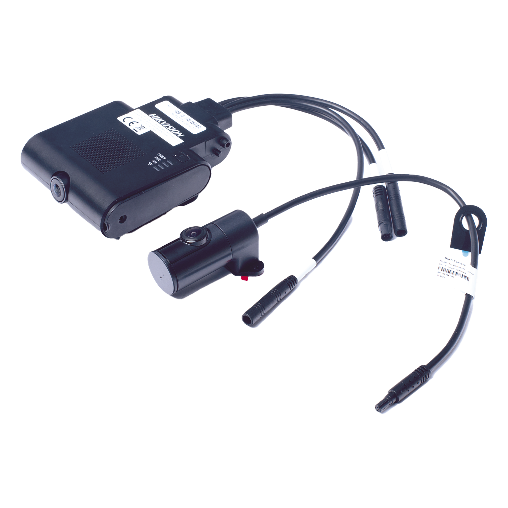 DashCam Inteligente 4G LTE / 2 Megapixel (1080p) / Fotos 4MP / WiFi / GPS / Sensor G / ADAS Integrado / Audio Bidireccional / MicroSD 256GB / App Remota — HIKVISION · SKU AE-DI2032-G40(B)