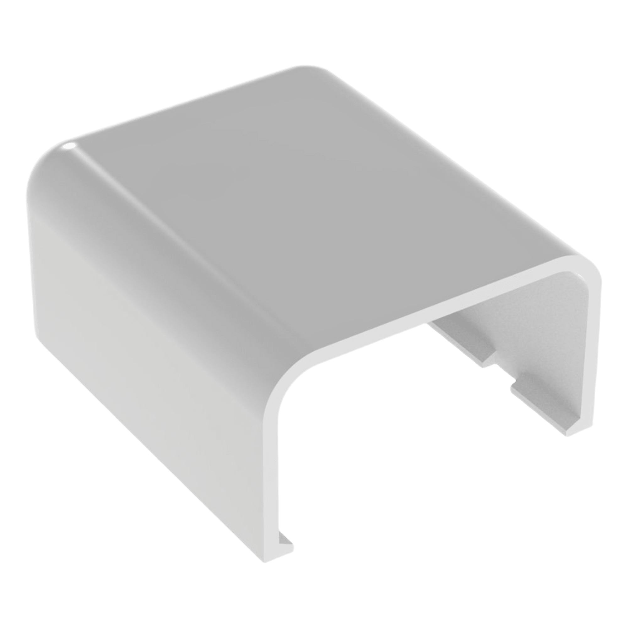 Tapa Final, para uso con canaleta LD10, material ABS, Color Blanco — PANDUIT · SKU ECF10WH-X