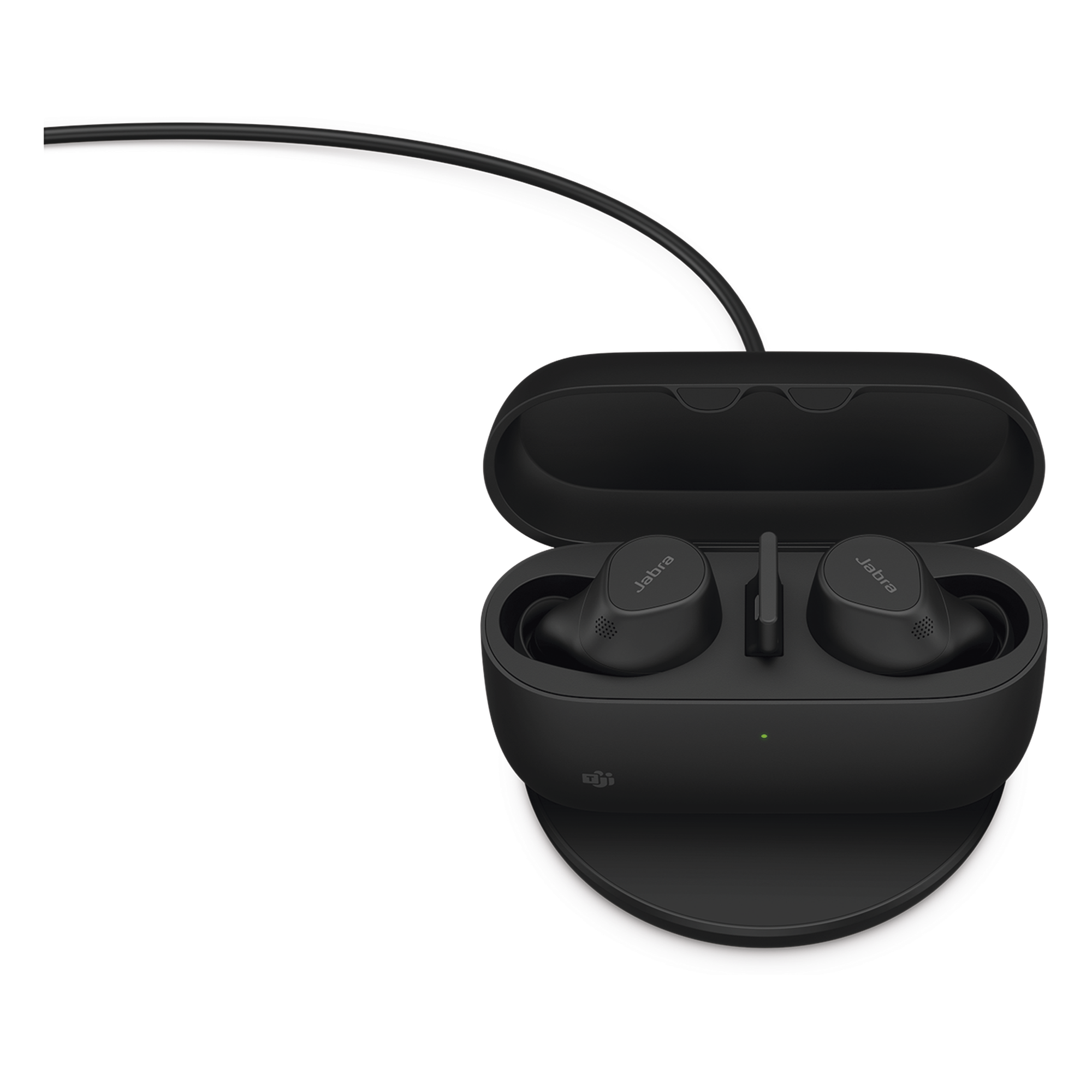 Jabra Evolve2 Buds, Auriculares versión MS con cancelación de ruido activa, Bluetooth conexion hasta 2 dispositivos (20797-999-999) — JABRA · SKU EVOLVE2BUDS-A-MS
