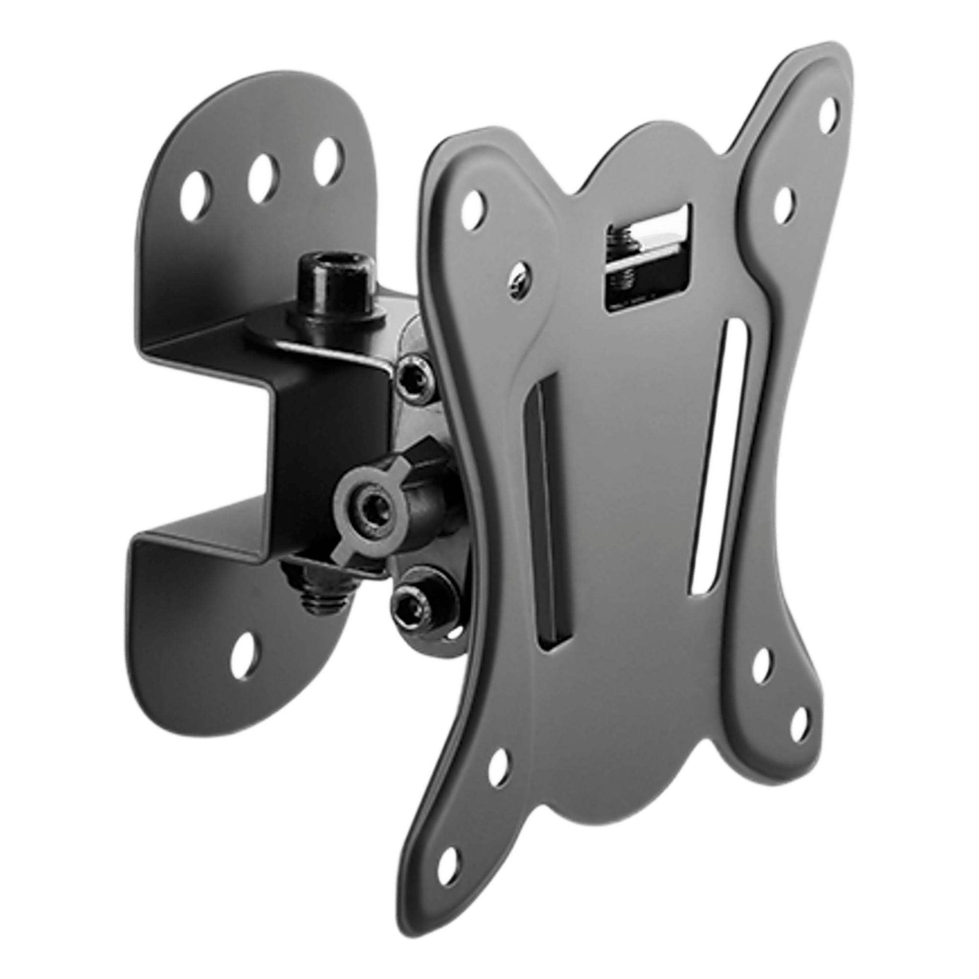 Montaje Compacto de Pared para Monitores de 13 a 27" | Soporta hasta 25 Kg| Compatible con Vesa 75 x 75 / 100 x 100 | Fabricado en Acero — BRATECK · SKU KMA20-110