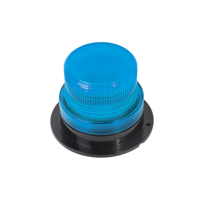 Burbuja brillante de Larga Vida Útil, con 8 LEDs, Color Azul, Domo Azul, 12Vcd