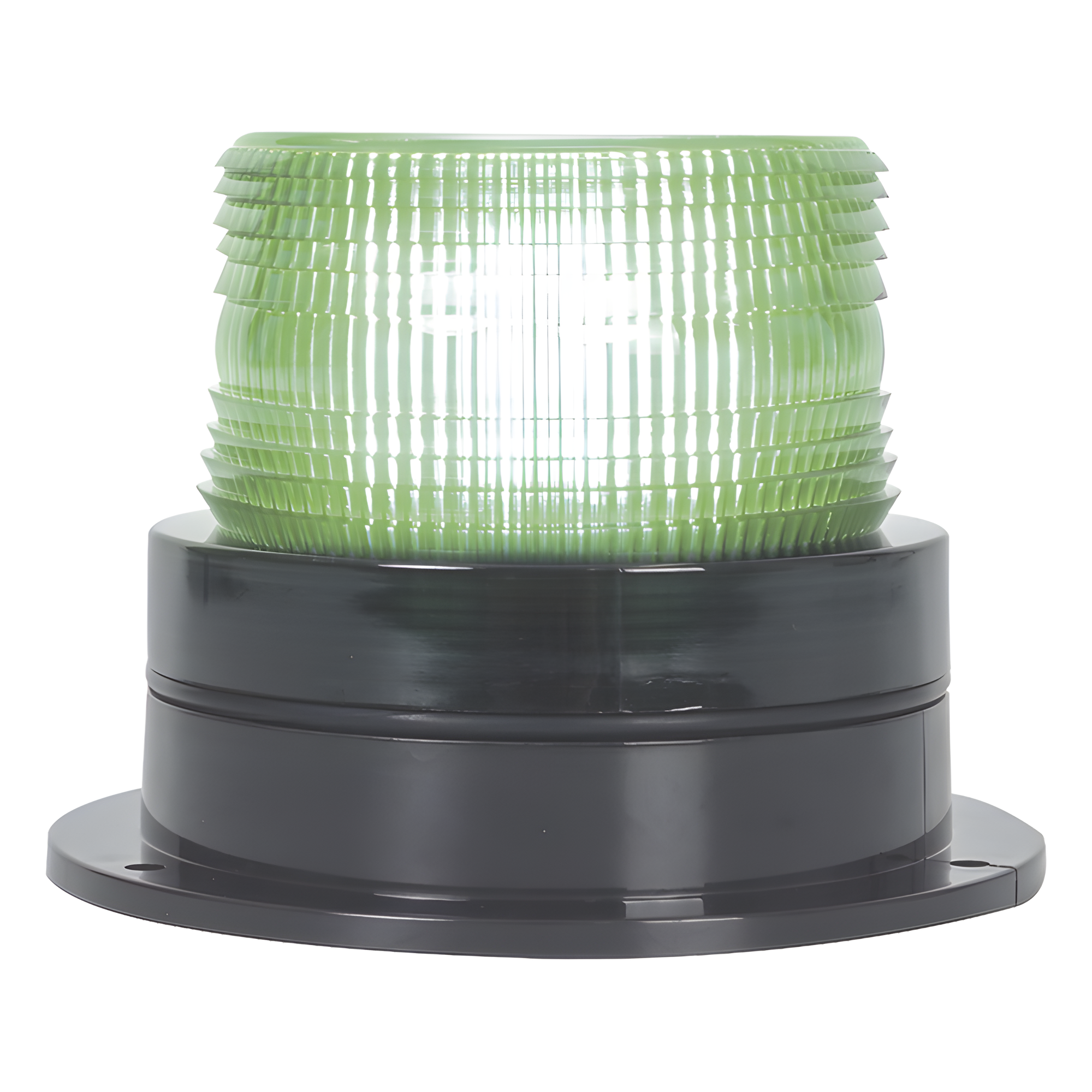 Burbuja Brillante de Larga Vida Útil, con 8 LEDs Color Verde, Domo Verde, 110 Vca — EPCOM INDUSTRIAL SIGNALING · SKU X127G