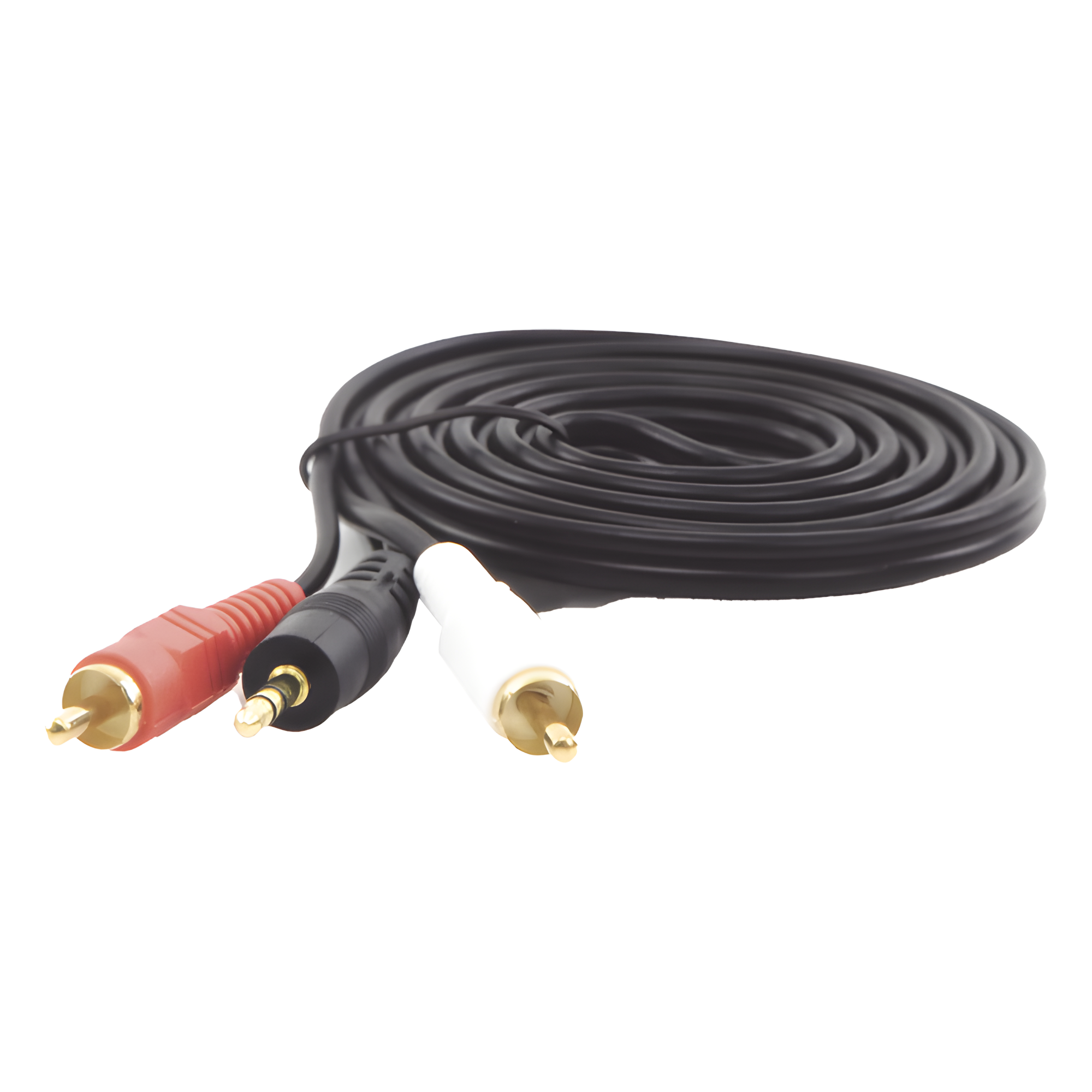 Convertidor 3.5mm Estéreo a 2 RCA Macho 1.83m | para Aplicaciones de Audio | Compatible con Amplificadores VSSL y Epcom ProAudio — EPCOM PROAUDIO · SKU EP-RCA35