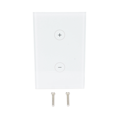 (ZWAVE) Dimmer panel táctil touch inalámbrico Zwave Plus. Compatible con Hubitat HC8, Álula M2M, otros 
