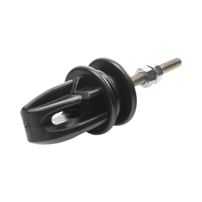 Nuevo Aislador para uso en postes de Cercos Eléctricos 3 en 1 (Paso, Esquina y Tensor) 