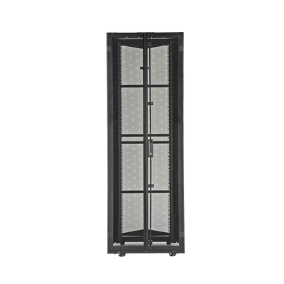 Gabinete FlexFusion para Centros de Datos, 45 UR, 800 mm de Ancho, 1200 mm de Profundidad, Fabricado en Acero, Color Negro