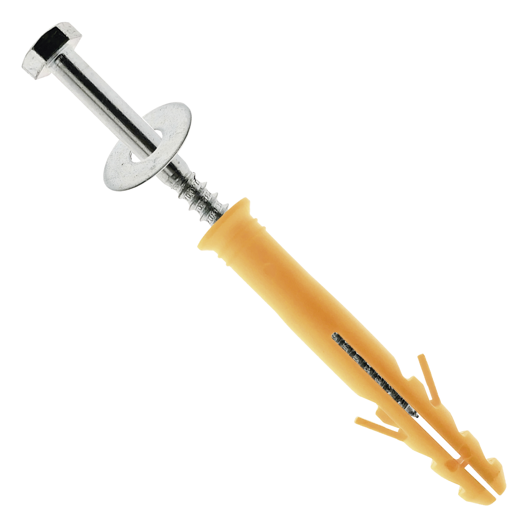 Tornillo P / Tope Estacionamiento / Reductor D / Velocidad / 12 Cm / Con Arandela / Taquete D / Plastico. — ACCESSPRO · SKU AC-4TOR