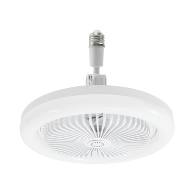 Ventilador de Techo con Luminario LED de 110 V CA 50/60 Hz / 40 W / 3 Tonos de Luz (6500 - 4 000 - 2 700 K) / Diámetro 250 mm / 3 Velocidades / Dimeable.