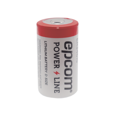 Batería de Litio ER34615 Tamaño D / 3.6V / 19Ah / Li-SOCl2 / No Recargable / Operación -60°C a +85°C / Electrolito Antiinflamable