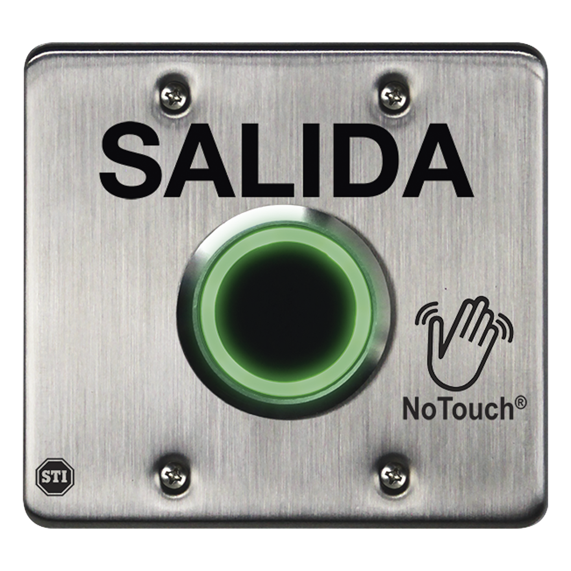 Interruptor IR NoTouch® de Acero Inoxidable, Salida Doble, SALIDA  — STI · SKU NT-SS201-ES