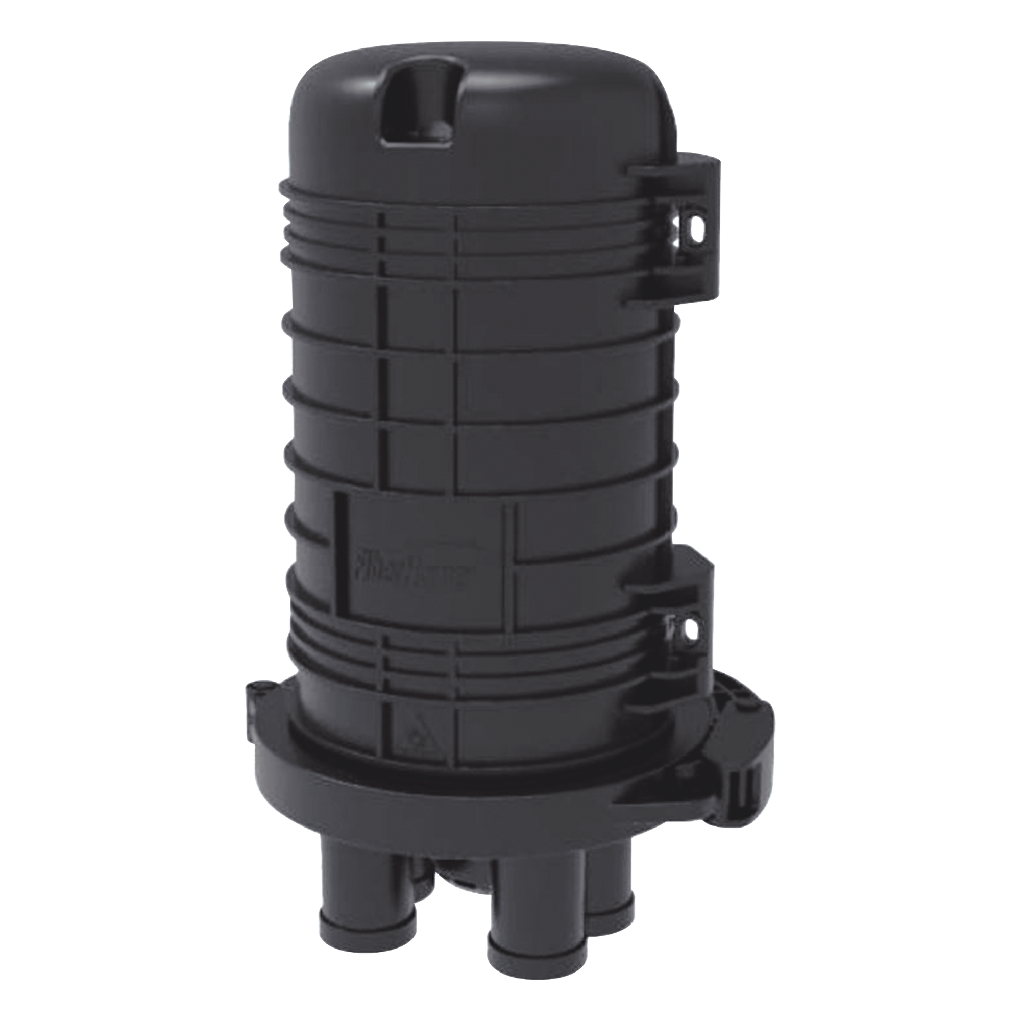 Caja de Distribución de Fibra Óptica Vertical Tipo Domo, Hasta 48 Empalmes, Exterior, IP68 — FIBERHOME · SKU FITOSC220JC104