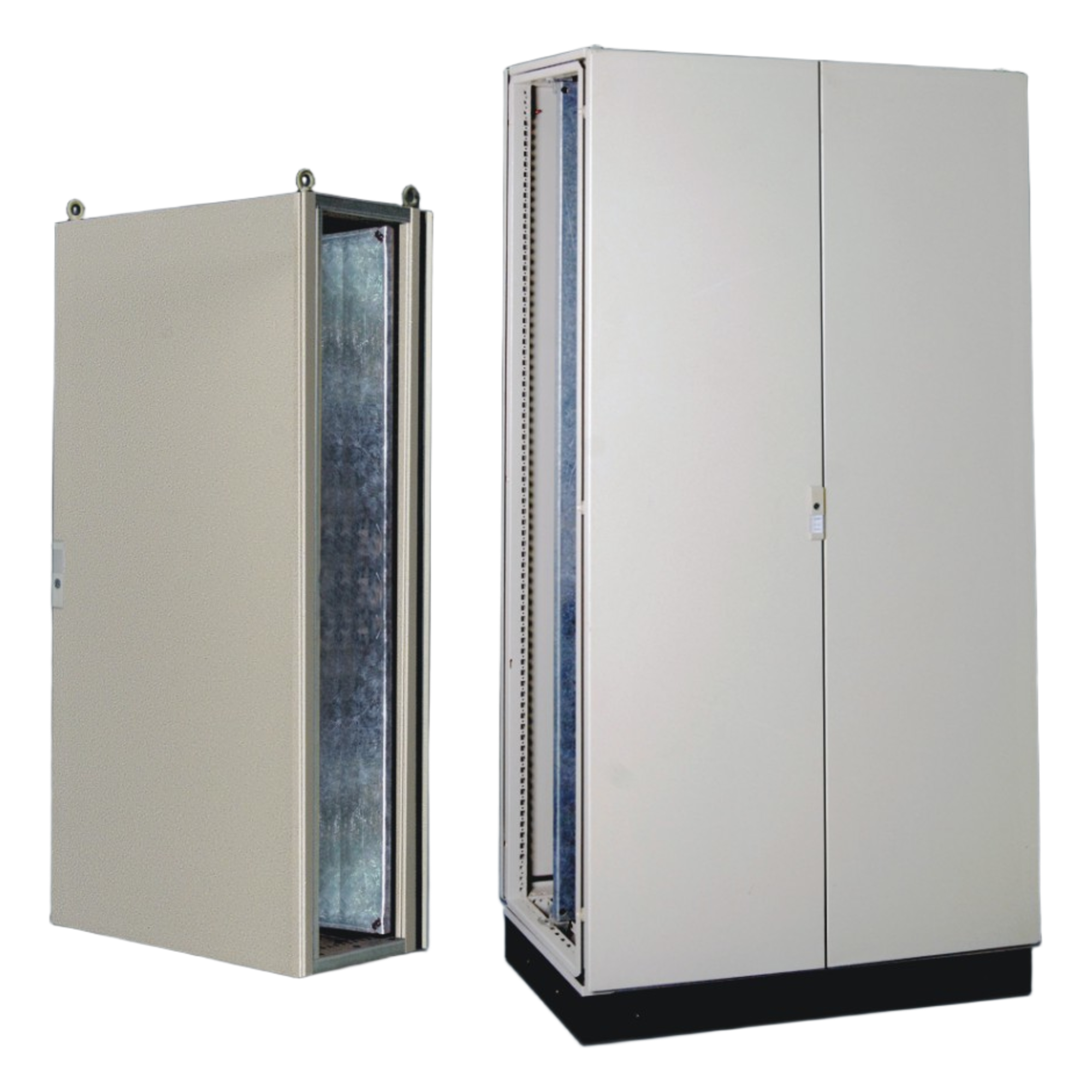 Gabinete de Acero IP55 (1200 x 2000 x 600 mm) con Placa Trasera Interior Metálica y Puerta Doble — PRECISION · SKU PST12020060AT