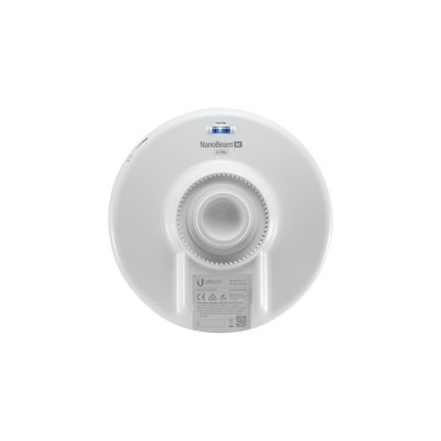 NanoBeam airMAX AC CPE hasta 330 Mbps, 2 GHz (2412 - 2472 MHz) con antena integrada de 13 dBi