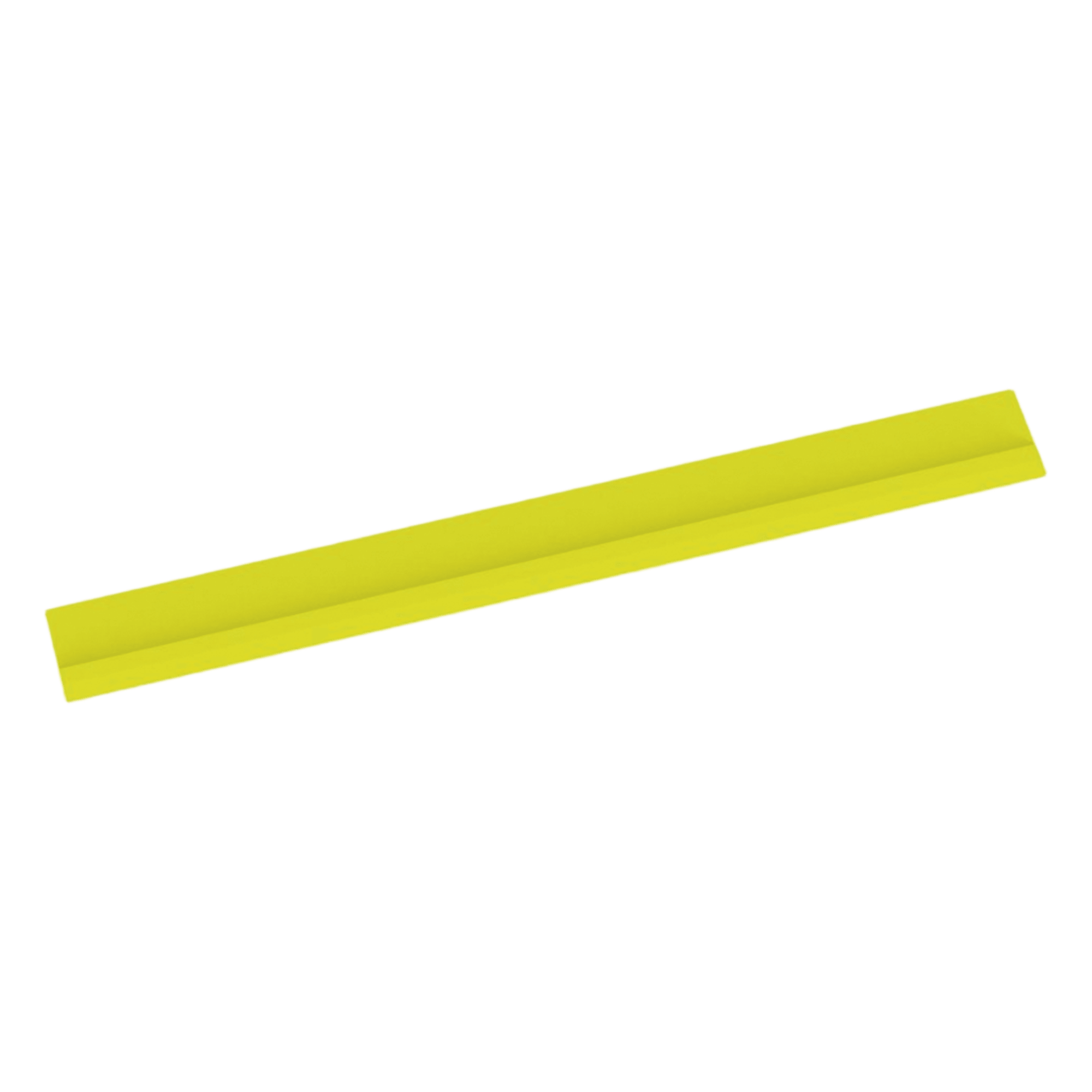 Tapa Con Bisagra a Presión Para Canaleta FiberRunner™ FR12X4YL6, de PVC Rígido, Color Amarillo, 1.8 m de Largo — PANDUIT · SKU FRHC12YL6