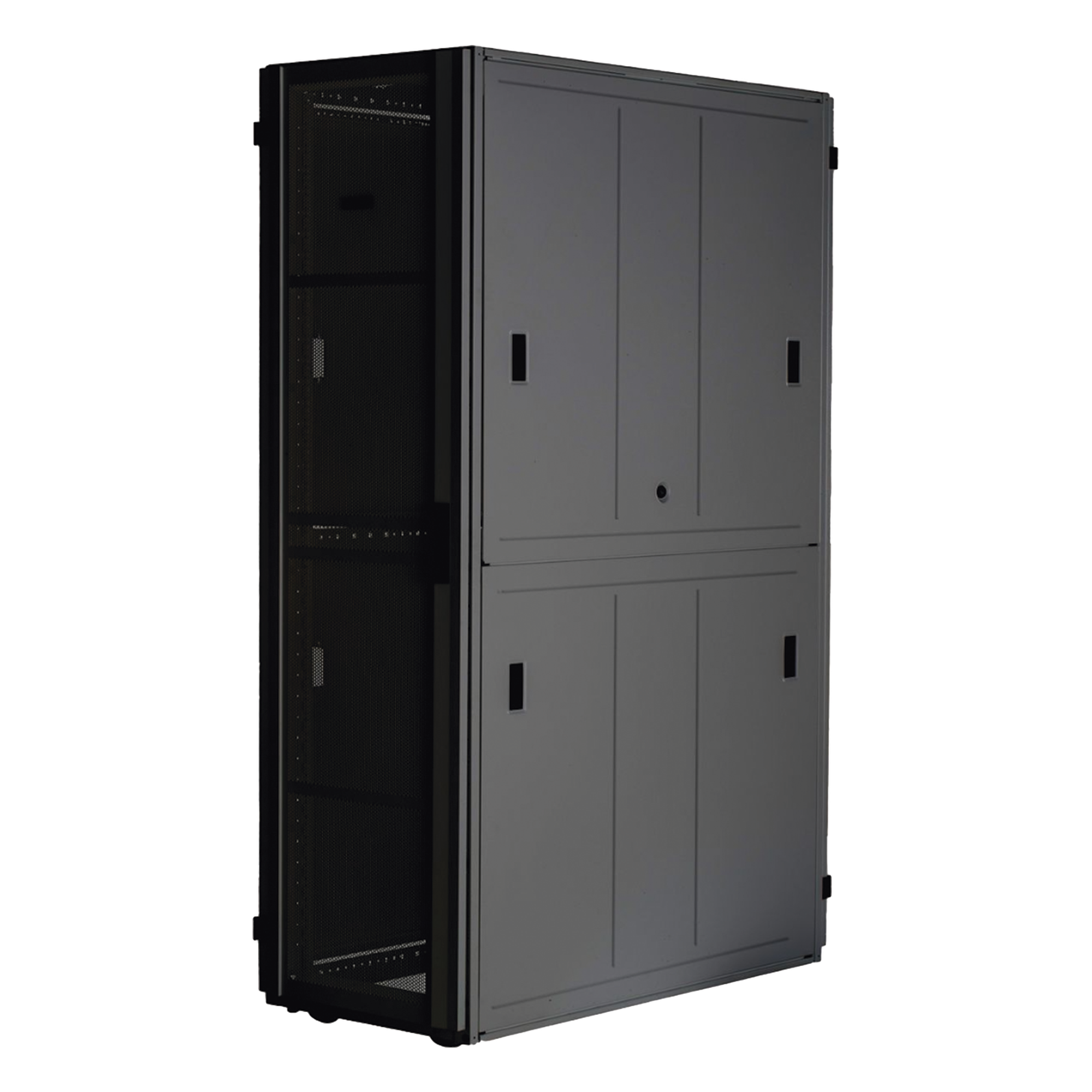 Gabinete FlexFusion™ XGL (Light) para Centros de Datos, 42 UR, 600 mm de Ancho, 1070 mm de Profundidad, Fabricado en Acero, Color Negro — PANDUIT · SKU XGL64212B