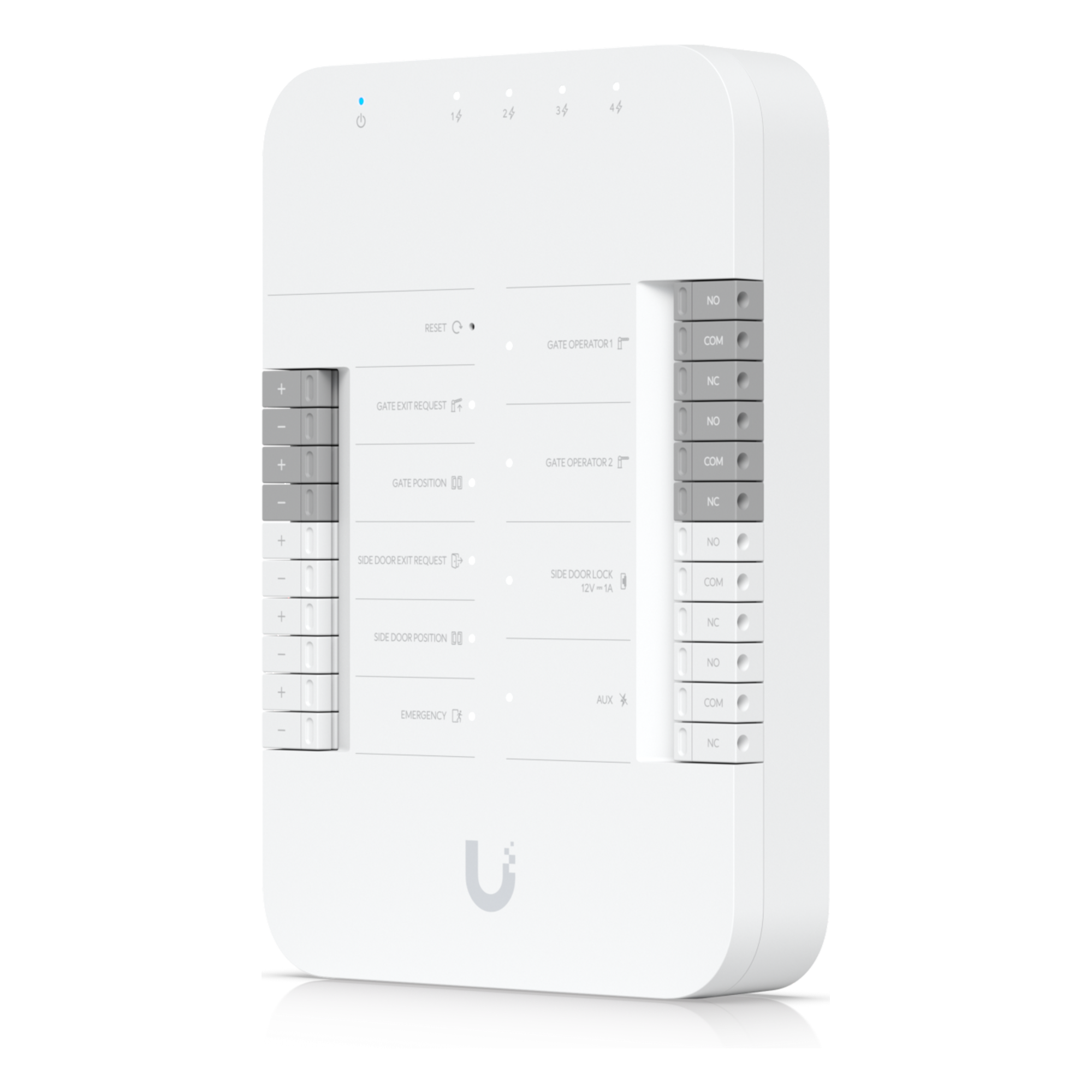 Gate Hub Avanzado / Control de Acceso de Puerta / PoE++ / 1 Puerta Principal y 1 Lateral / Interfaces 10/100/1000 Base-T