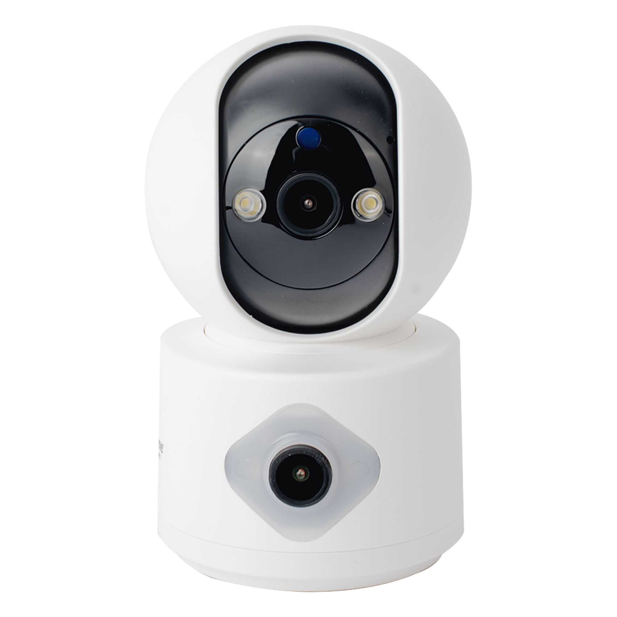 Camara doble lente 3mp| Wifi| autoseguimiento| Detección de movimiento| audio de 2 vias| almacenamiento hasta 128GB — SMARTHOME BY EPCOM · SKU SCAM3DB