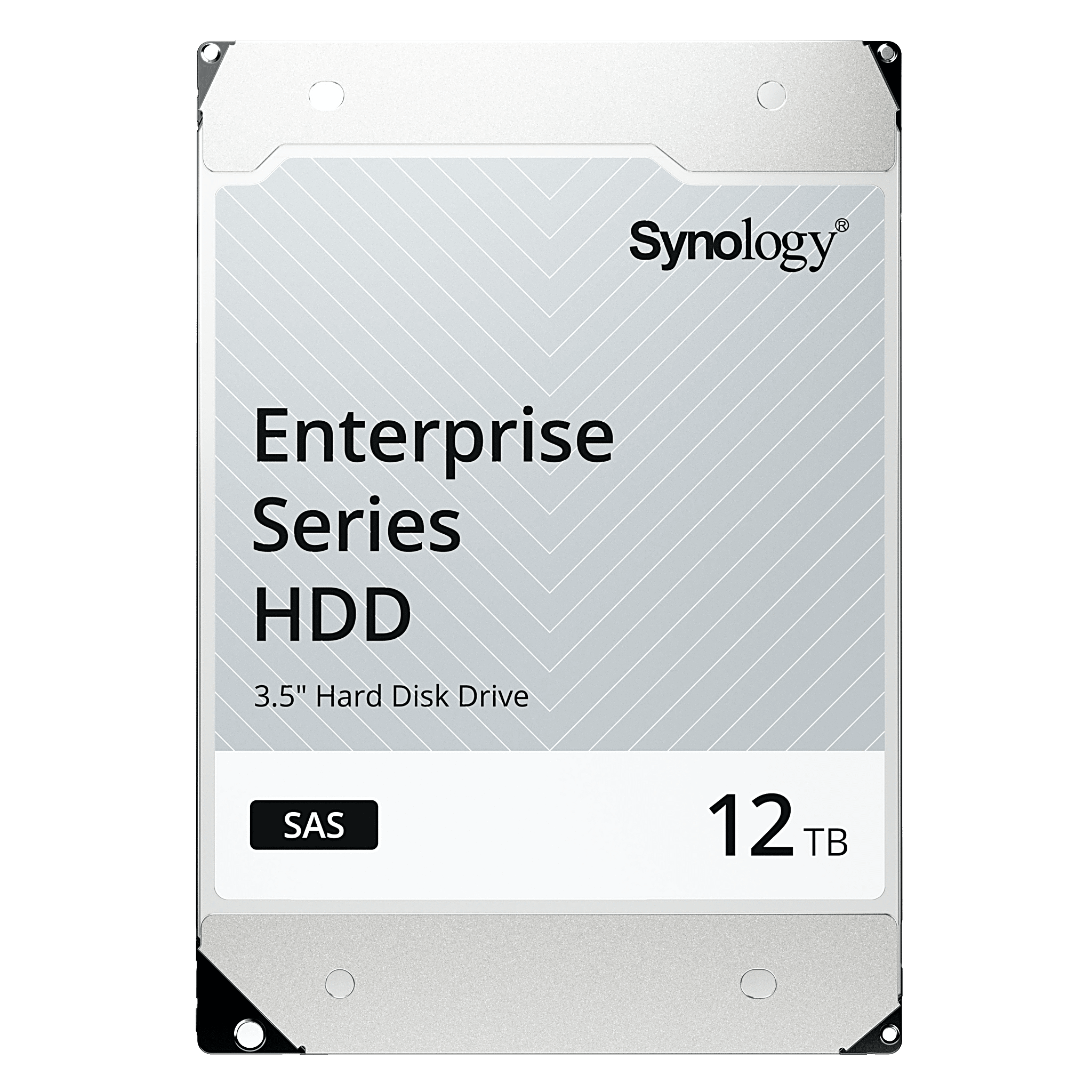 Disco Duro SAS Enterprise 3.5" HAS531012T / 12TB Capacidad / SAS 12Gb/s / 7200 RPM / Caché 256B / MTBF 2.5M Horas / Carga de Trabajo 550TB/año / Caché de Escritura Persistente — SYNOLOGY · SKU HAS531012T