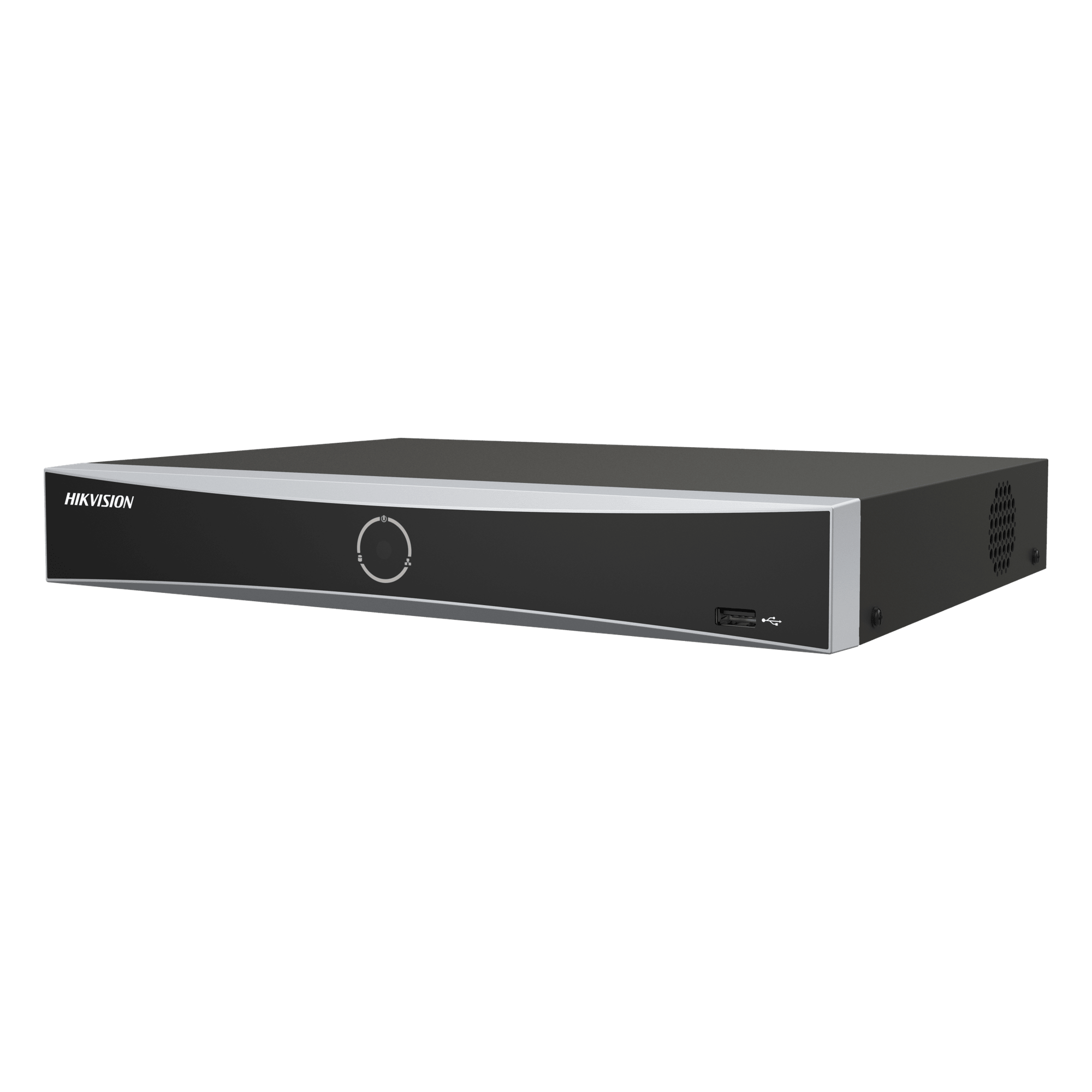 [Acusearch] NVR 12 Megapixel (4K) / 8 canales IP / 8 Puertos PoE+ / AcuSense (Evita Falsas Alarmas) / Reconocimiento Facial / 2 Bahías de Disco Duro / HDMI en 4K / Alarmas I/O / 300 Metros PoE Modo Extendido — HIKVISION · SKU DS-7608NXI-K2/8P(E)