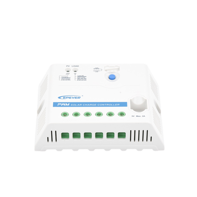 Controlador Solar PWM 12/24 V 30 A, Salida USB