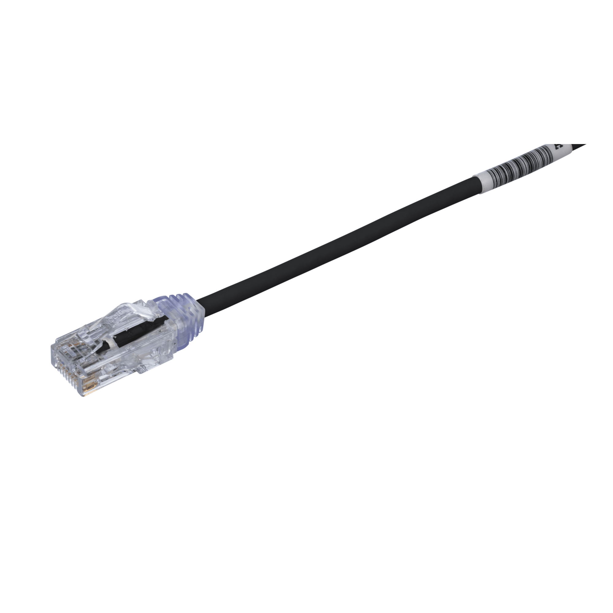 Cable de Parcheo UTP Cat6A, CM/LSZH, Diámetro Reducido (28AWG), Color Negro, 0.30 Metros (1 Pie) — PANDUIT · SKU UTP28X1BL