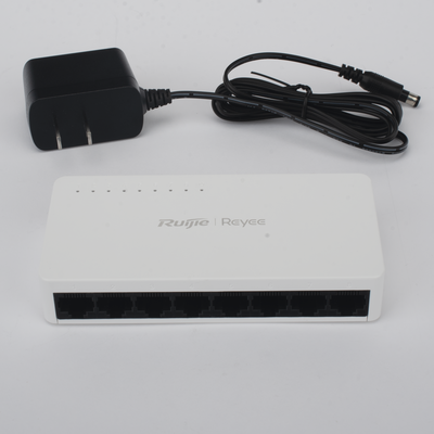 Switch no administrable, Visible en la Topología de la Nube, con 8 puertos Gigabit 1G