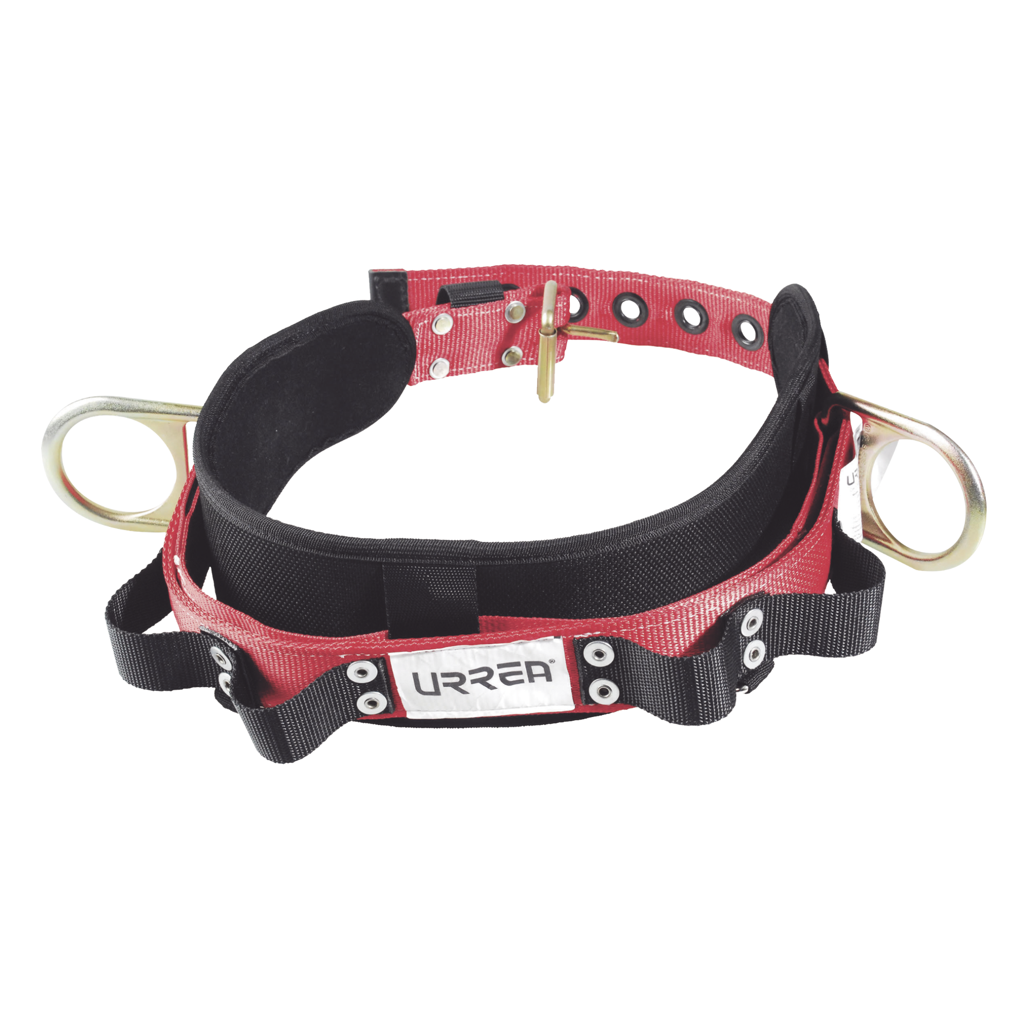 Cinturón para liniero, talla 40, con bandas para porta herramientas y dos anillos tipo D. — URREA · SKU SYS-USC01M