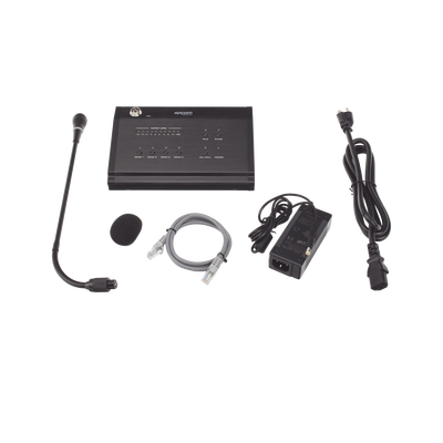 Micrófono a Distancia de 4 Zonas para Sistema de Voceo SF4240MP | No compatible con SF4240UC o SF2240UC