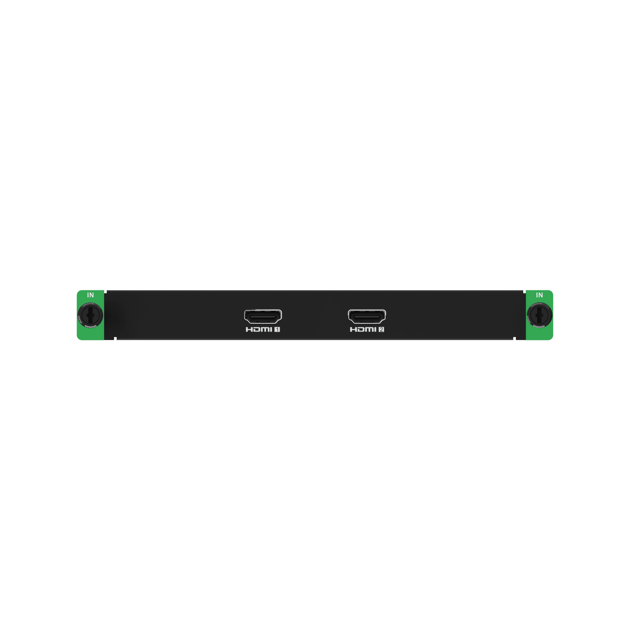 Tarjeta de Entrada HDMI 4K 2 Canales / Resolución 4K60 (4096x2160) / HDMI 2.0 / HDR10 y HLG / HDCP 2.3 / Audio Dual Channel 48 kHz / Frame Rate 24-120 Hz