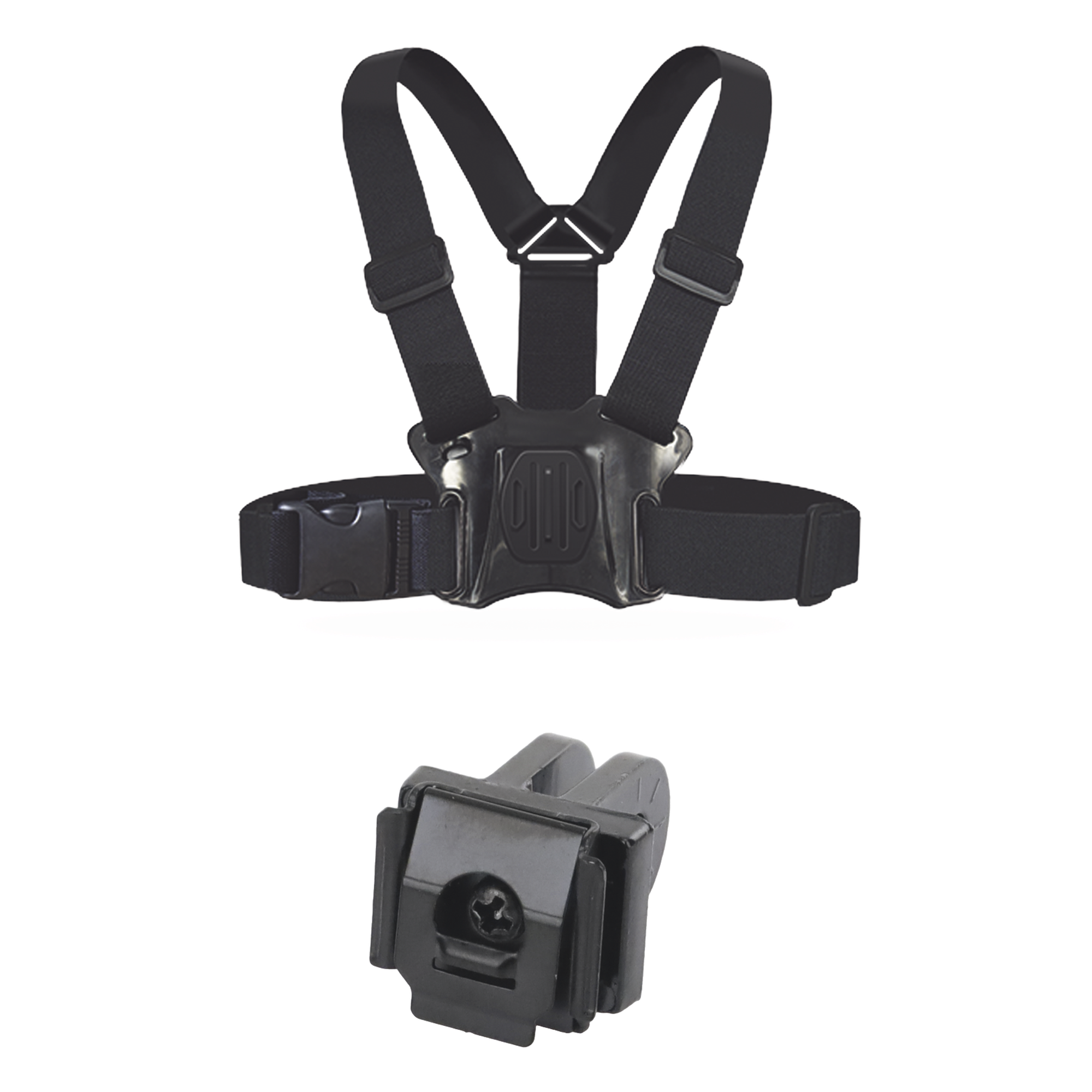 Kit de Arnes de Pecho y Adaptador para Body Cam HIKVISION / Compatible con DS-MH2311 y DS-MCW406.