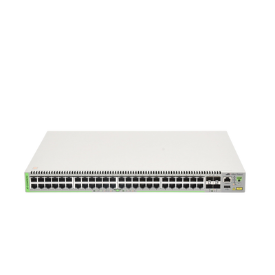 Switch Administrable CentreCOM GS980M, Capa 3 de 48 puertos 10/100/1000Mbps + 4 SFP Gigabit