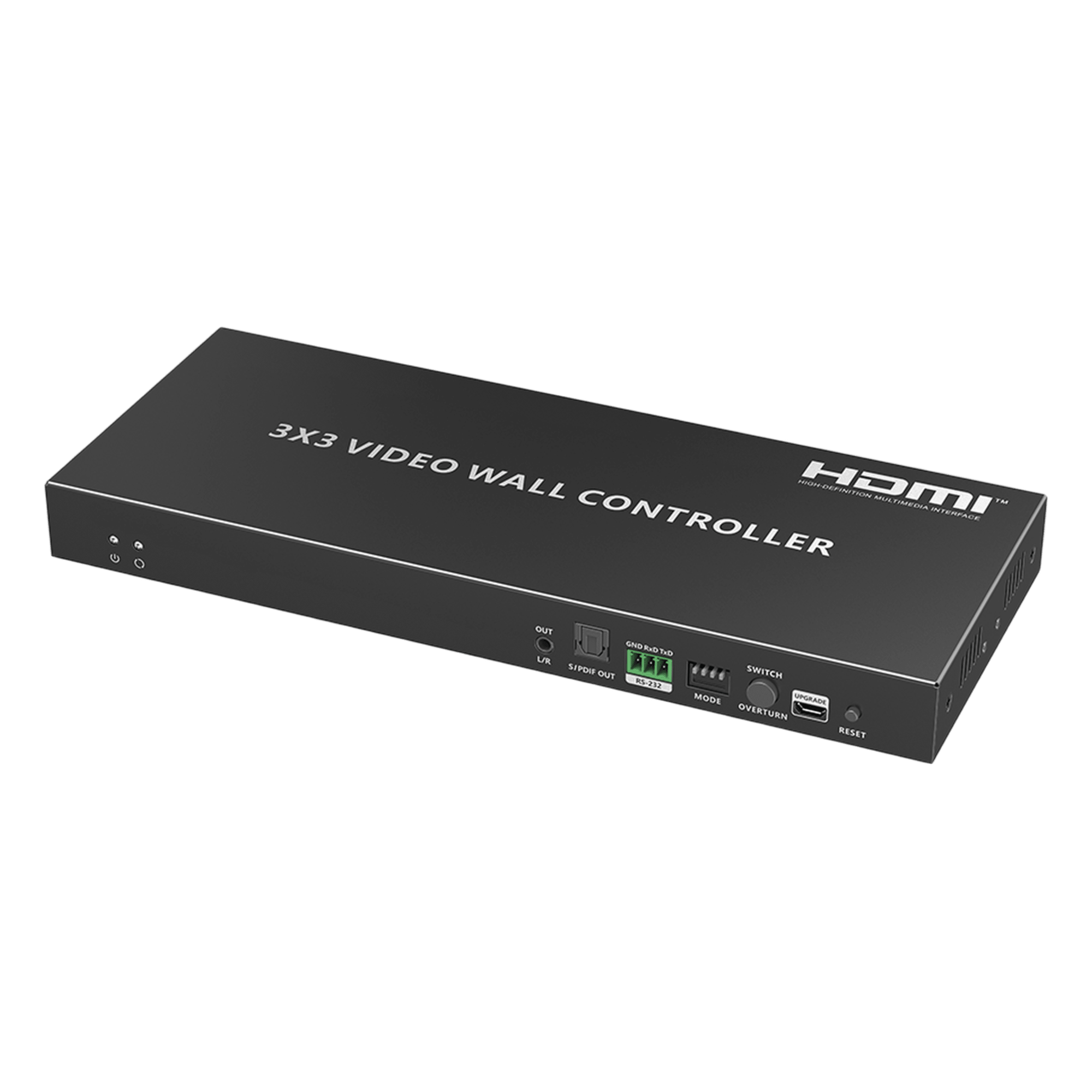 Controlador de video Wall | 1 entrada de fuente fuente HDMI a 9 salidas HDMI | 3x3 | 4K60Hz — EPCOM TITANIUM · SKU TT109VW4K