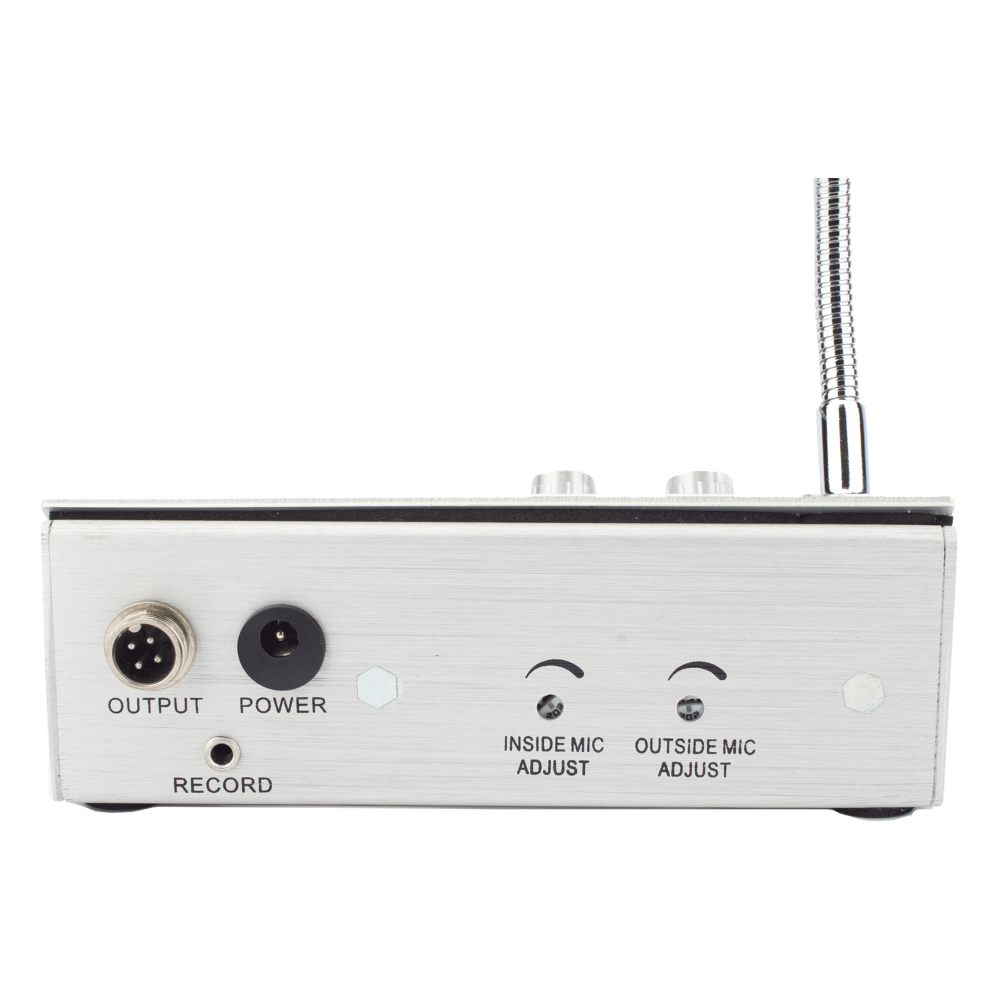 Sistema de Intercomunicación | Ideal para Ventanillas | Audio de voz de dos vías | 12V/1A 2W | Micrófono Interior + Micrófono Exterior