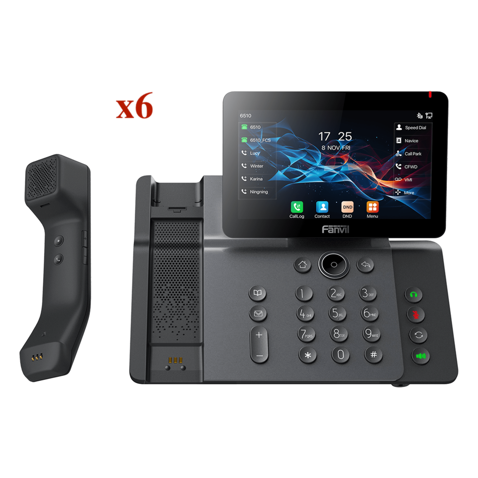 Kit modelo V66PRO ¡Llévate 6 Teléfonos por el Precio de 3! — FANVIL · SKU KIT-V66PRO