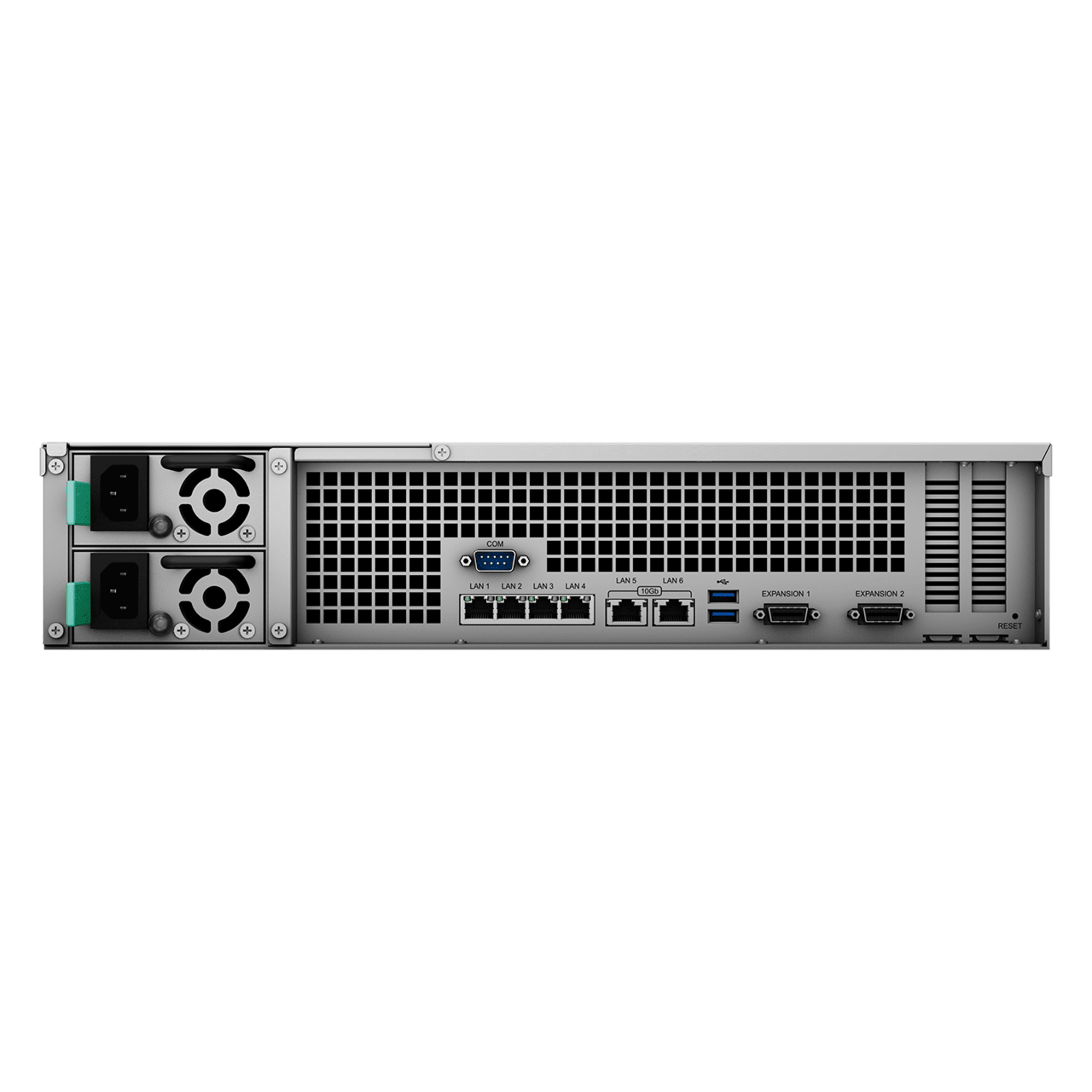 RackStation RS3621xs+ | 12 Bahías | Procesador Intel Xeon D-1541 8 Núcleos | 8 GB DDR4 ECC | Dual 10GbE | Alimentación Redundante | Escalable a 36 Bahías | Garantía 3 Años.