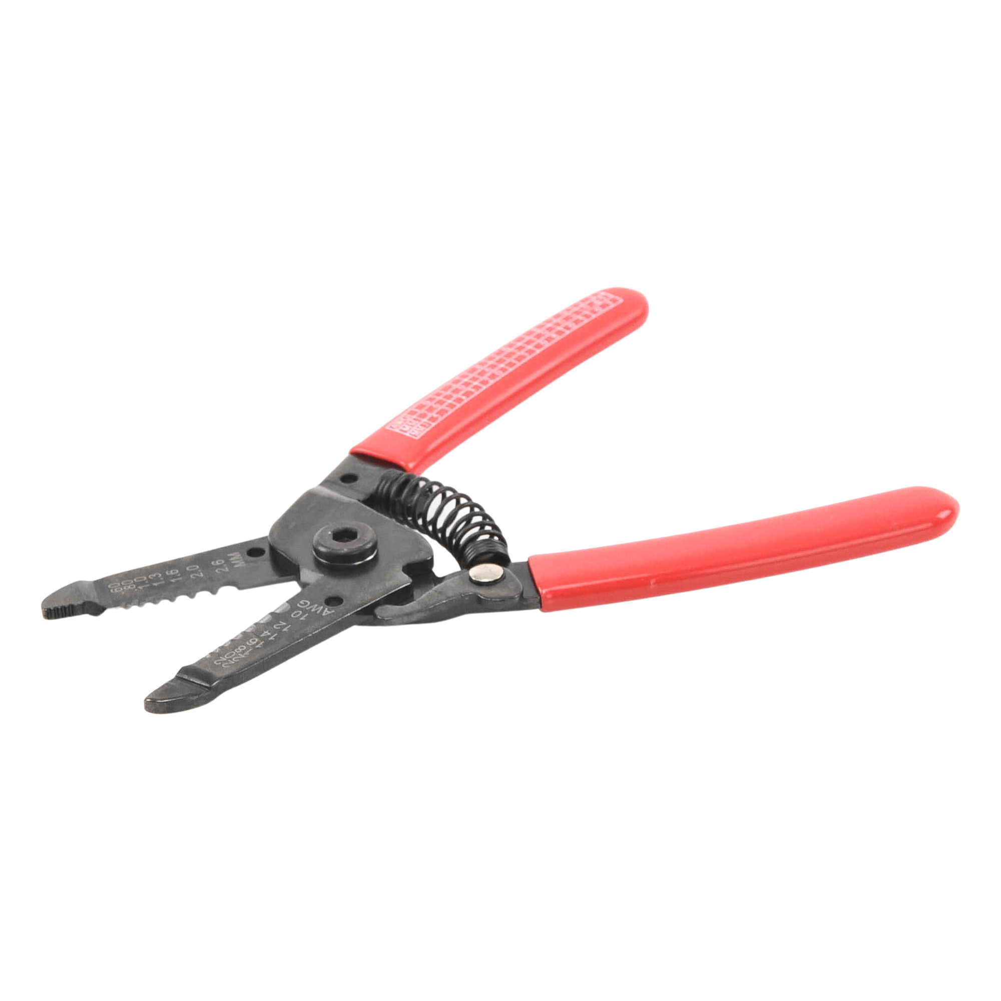 Pinzas Pela-cable y Corte para cables calibres del 10 al 22, viene en 6 pulgadas (15.3 cm) de Largo.