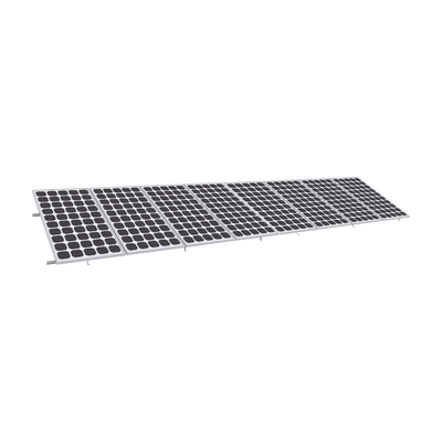 Montaje para Panel Solar, Riel "8" de 5400mm para Módulos de 550 a 660w con Espesor de 35mm, Velocidad de Viento Máx. 136km/h (20° a 45°) — EPCOM POWERLINE · SKU KIT8PVEKTOR8R