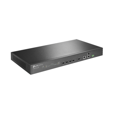 Delta Stream - OLT de 4 puertos GPON / Conexión de hasta 512 ONUs / 1 Puerto Gigabit RJ45 Uplink / 1 Puertos SFP+ Uplink / Fuentes Redundantes AC- DC (incluidas) / Administración desde la nube (DPMS)