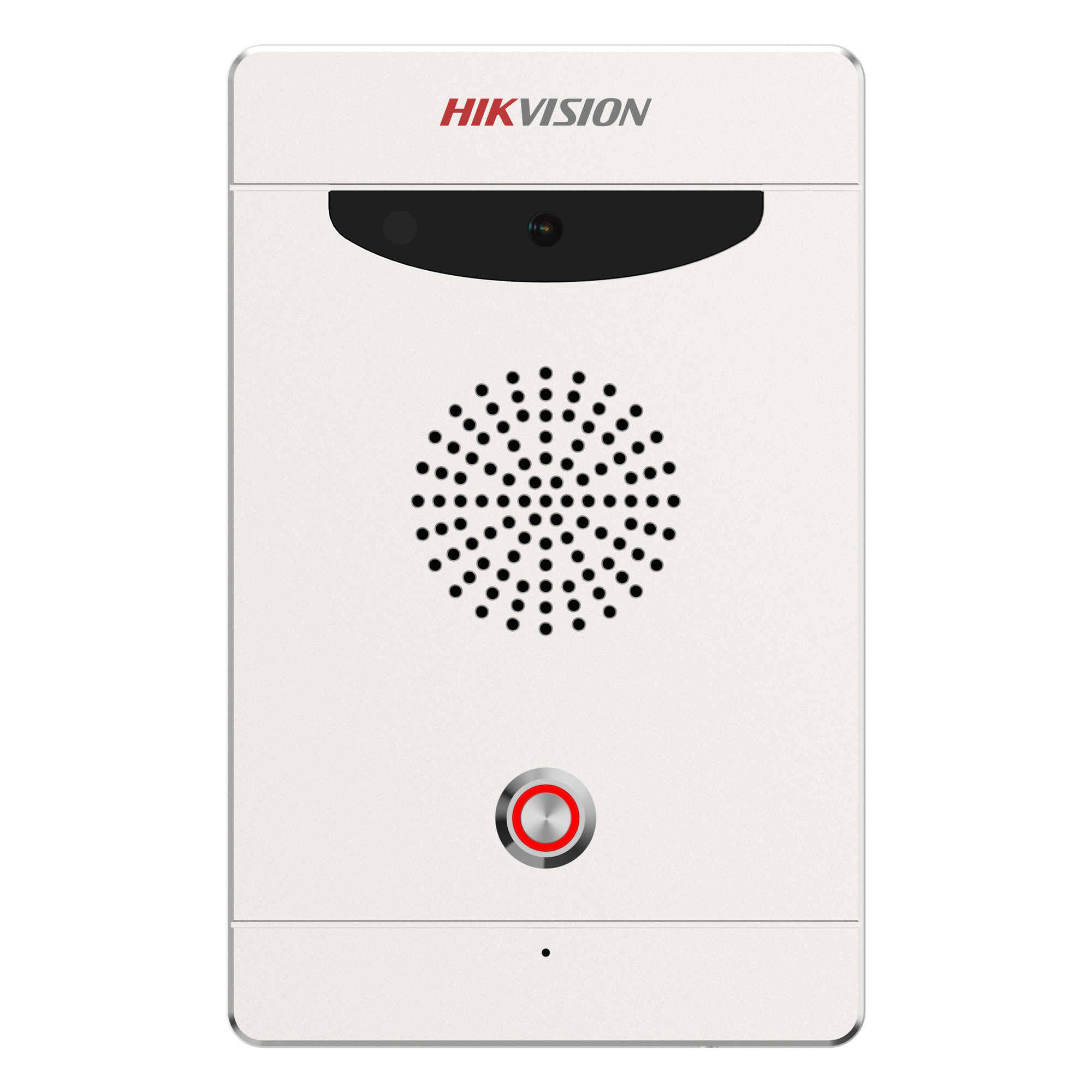 Estación de Alarma de Pánico con Video / Cámara 2 Mergapixel / Audio Bidireccional / Alarma de Manipulación / PoE / IP65 / IK08 / Montaje en Pared o Empotrado — HIKVISION · SKU DS-PEA103-CK1-E1