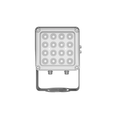 Lampara IR de Luz Continua / 16 Lámparas LED / Distancia Efectiva 16 a 25 metros / Cobertura 40° / Exterior IP66 — HIKVISION · SKU DS-TL2000CI/L3/E