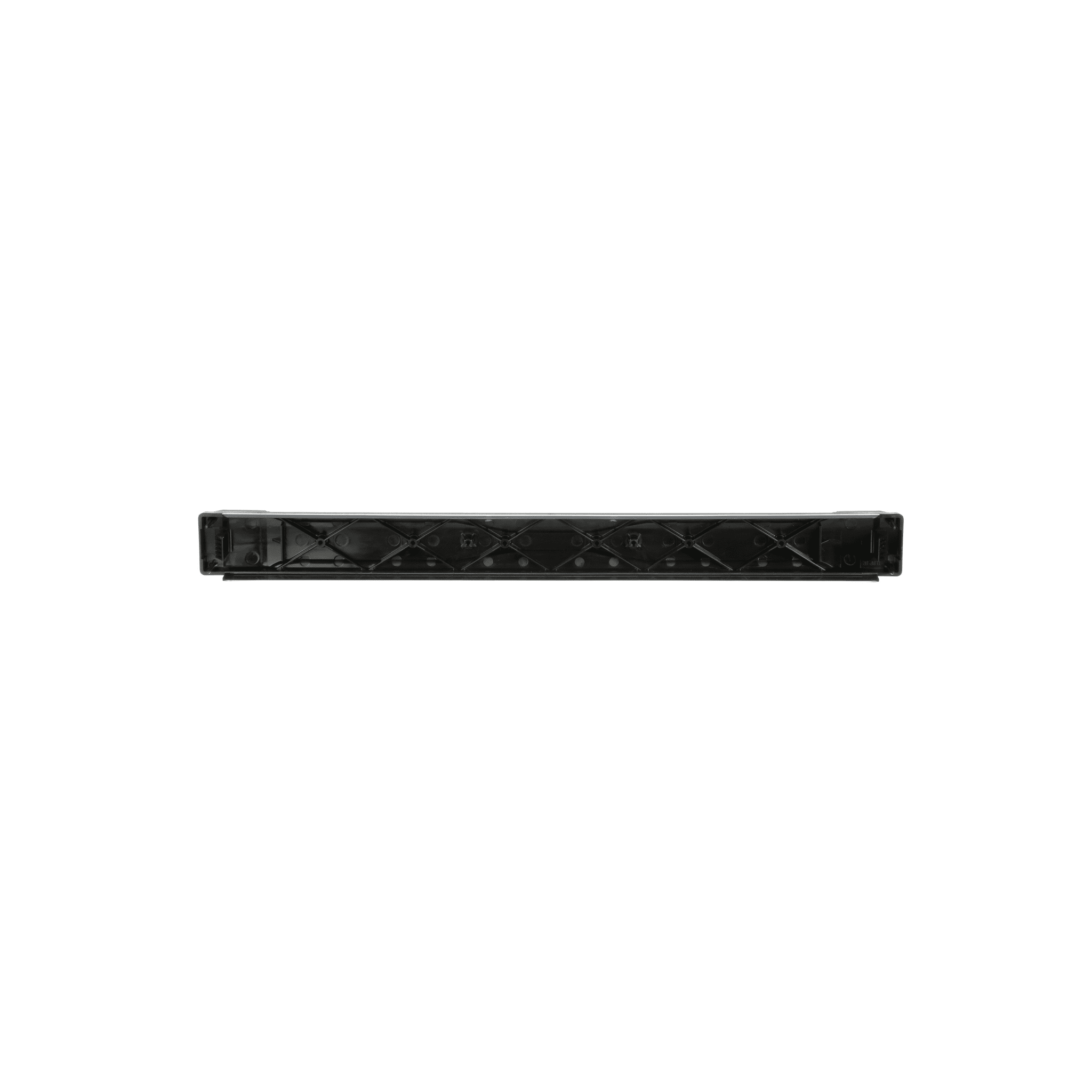 Tapa Ciega Estándar de 19in, Compatible con Racks con Rieles de Orificio Roscado, Instalación sin Herramienta, Plano, 1 UR, Color Negro
