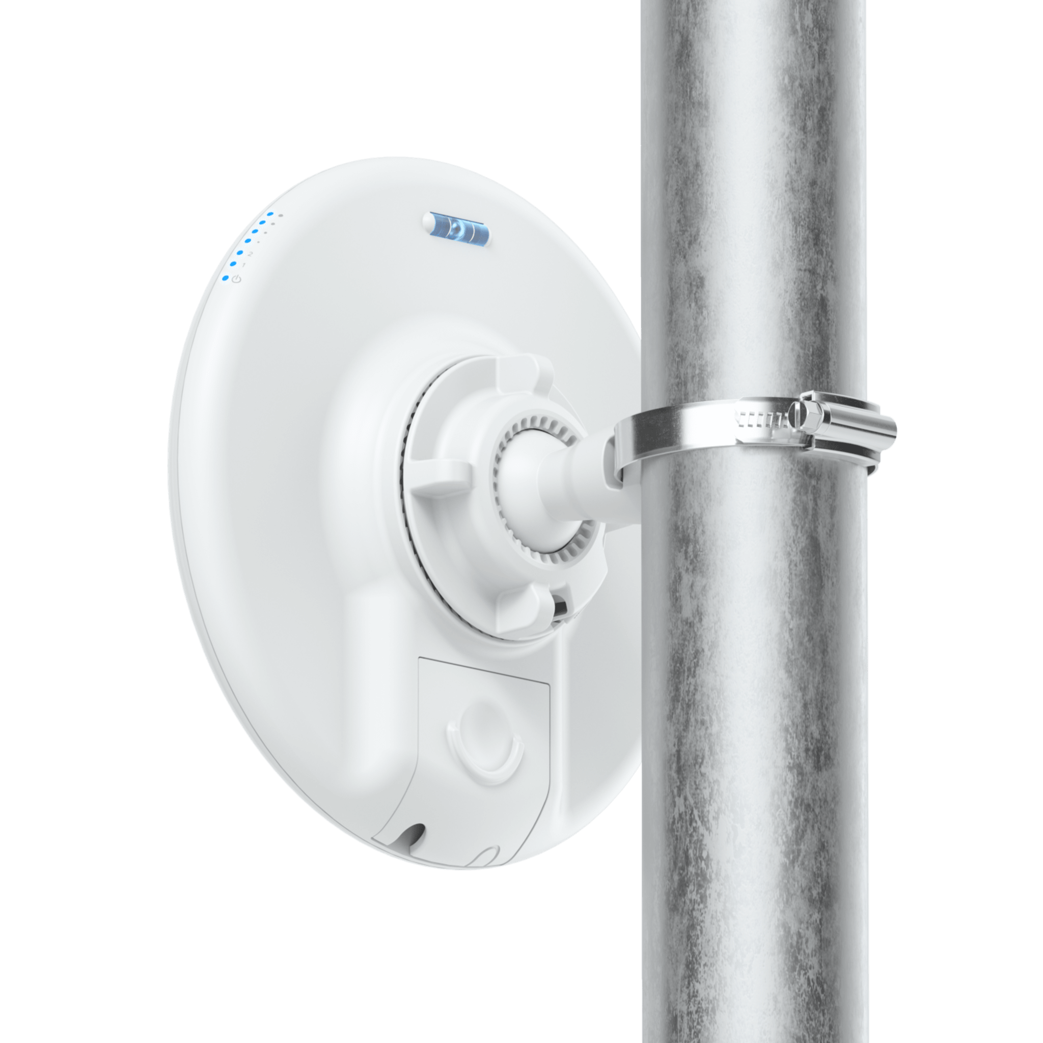 UniFi Device Bridge para enlace PTP en 5 GHz hasta 5 Km, o como CPE en PTMP, hasta 867 Mbps, MU-MIMO 2x2, antena de 19 dBi, incluye inyector
