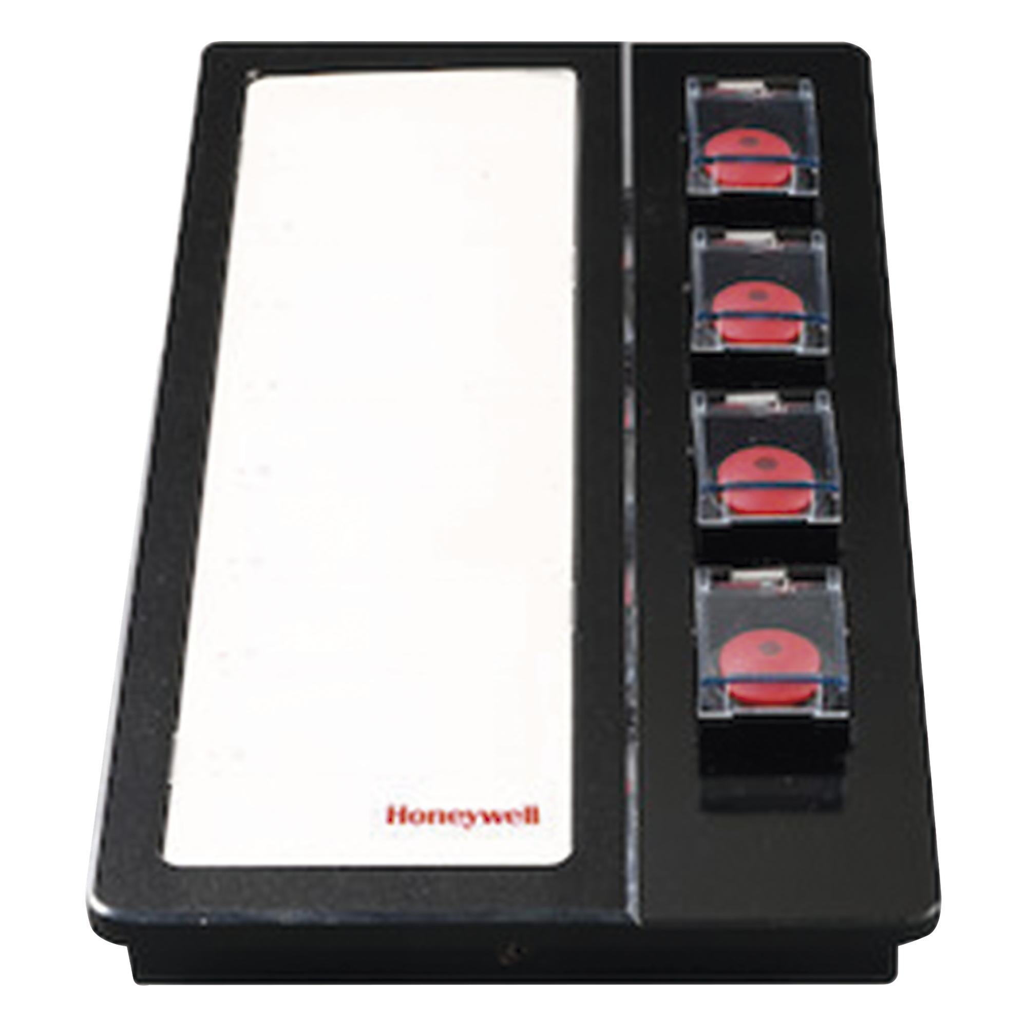 Extensión de teclado de 4 botones para activar tareas de difusión de emergencia en estaciones de paging en red — HONEYWELL PAVA · SKU X-K4